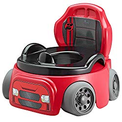 The First Years Training Wheels Racer Potty System | Easy to Clean and Easy to Use Potty Training Seat