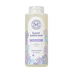 The Honest Company Truly Calming Lavender Bubble Bath | Tear Free Kids Bubble Bath | Naturally Derived Ingredients & Essential Oils | Sulfate & Paraben Free Baby Bath | 12 fl. oz.