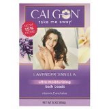 Calgon Ultra-Moisturizing Bath Beads (Lavender and Honey, 30-Ounce)