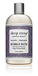 Deep Steep Bubble Bath, Lavender Chamomile, 17 Ounces