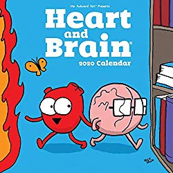 Heart and Brain 2020 Wall Calendar