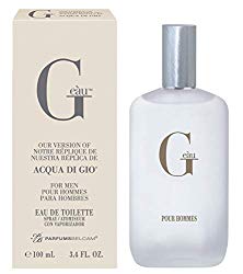 PB Parfums Belcam G Eau Version of Acqua Di Gio Eau de Toilette Spray for Men, 3.4 Fluid Ounce