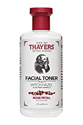 Thayers Witch Hazel Facial Toner with Aloe Vera, Rose Petal Scented, 12 oz
