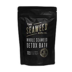 The Seaweed Bath Co. Whole Seaweed Detox Bath, Natural Organic Bladderwrack Seaweed, Non-GMO Verified, Vegan, 2.5 oz.