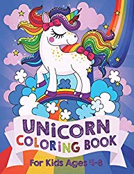 Unicorn Coloring Book: For Kids Ages 4-8 (US Edition)