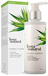 Vitamin C Facial Cleanser – Anti Aging, Breakout & Blemish, Wrinkle Reducing, Exfoliating Gel Face Wash – Clear Pores on Oily, Dry & Sensitive Skin with Organic & Natural Ingredients – 6.7 oz