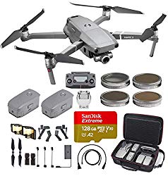 DJI Mavic 2 Zoom with One Extra Battery with Hard Professional Case, ND Filters Set and More