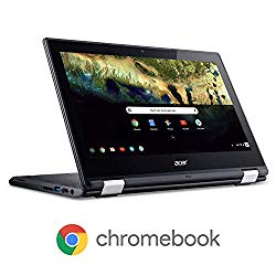 Acer Chromebook R 11 Convertible Laptop, Celeron N3060, 11.6″ HD Touch, 4GB DDR3L, 32GB eMMC, C738T-C7KD