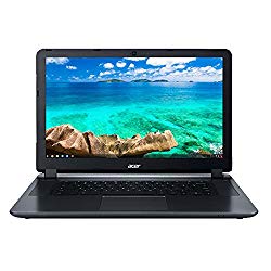 Acer Flagship CB3-532 15.6″ HD Premium Chromebook – Intel Dual-Core Celeron N3060 up to 2.48GH.z, 2GB RAM, 16GB SSD, Wireless AC, HDMI, USB 3.0, Webcam, Chrome OS (Renewed)