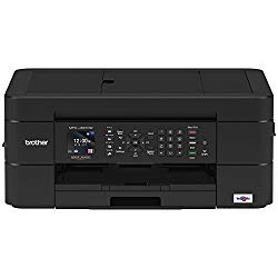 Brother Wireless All-in-One Inkjet Printer, MFC-J491DW, Multi-Function Color Printer, Duplex Printing, Mobile Printing,Amazon Dash Replenishment Enabled