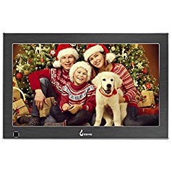 BSIMB 13.3 Inch Digital Picture Frame Digital Photo Frame 1920×1080(16:9) IPS Display Widescreen with Motion Sensor and Remote Control Support USB/SD Card Infrared M14