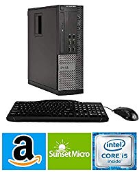 Dell Optiplex 7010 Business Desktop Computer (Intel Quad Core i5-3470 3.2GHz, 16GB RAM, 2TB HDD, USB 3.0, DVDRW, Windows 10 Professional) (Renewed)