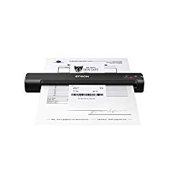 Epson Workforce ES-55R Mobile Receipt and Document Scanner with Receipt Management Software for PC and Mac
