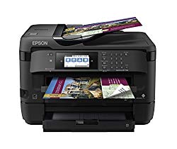Epson WorkForce WF-7720 Wireless Wide-format Color Inkjet Printer with Copy, Scan, Fax, Wi-Fi Direct and Ethernet, Amazon Dash Replenishment Enabled