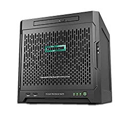 HP Enterprise MicroServer Gen10 For Small Business, AMD Opteron X3421 Up To 3.4GHz, 8GB RAM, No HDD’s Included, P04923-S01 (Renewed)