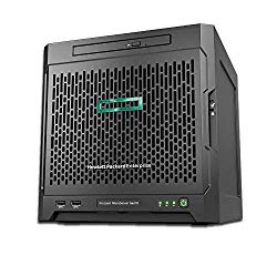 HP MicroServer Gen10 Tower Server for Small Business, AMD Opteron X3421 2.1GHz up to 3.4GHz Turbo, 32GB RAM, 4TB Fast SSD Storage, RAID, Windows Sever 2019