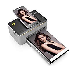 Kodak Dock & Wi-Fi Portable 4×6″ Instant Photo Printer, Premium Quality Full Color Prints – Compatible w/iOS & Android Devices