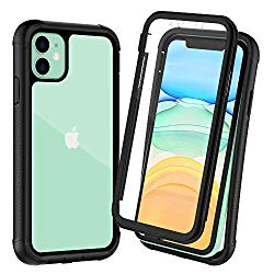 OTBBA iPhone 11 Case, Full-Body with Built-in Screen Protector Heavy Drop Protection Shock Absorption Cover Case Designed for iPhone 11 – 6.1 inch