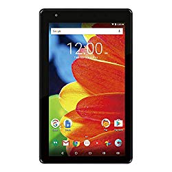 Premium High Performance RCA Touchscreen Tablet Quad-Core Processor 1G Memory 16GB Hard Drive Webcam WiFi Bluetooth Android (7 Inch, Black) (Renewed)