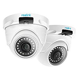 Reolink PoE IP Camera Outdoor 5MP HD Video Surveillance Work with Google Assistant, Security IR Night Vision Motion Detection Audio SD Card Slot