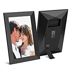 Scishion 10.1 Inch 16GB WiFi Digital Photo Frame with HD IPS Display Touch Screen – Share Moments Instantly via Frameo App from Anywhere