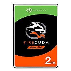 Seagate FireCuda 2TB Solid State Hybrid Drive Performance SSHD – 2.5 Inch SATA 6Gb/s Flash Accelerated for Gaming PC Laptop (ST2000LX001)