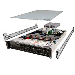 TechMikeNY Server 2.90Ghz 16-Core 144GB 3X 512GB SSD 13x 900GB High-End PowerEdge R720 (Renewed)