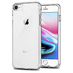 TENOC Phone Case Compatible for Apple iPhone 8 and iPhone 7 4.7 Inch, Crystal Clear Ultra Slim Cases Soft TPU Cover Full Protective Bumper