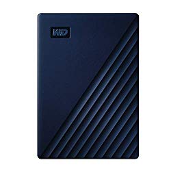 WD 2TB My Passport for Mac Portable External Hard Drive – Blue, USB-C/USB-A – WDBA2D0020BBL-WESN