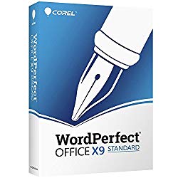 Corel Wordperfect Office X9 – All In One Office Suite [PC Disc]