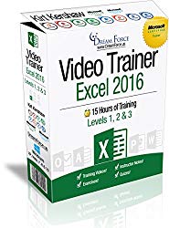 Excel 2016 Training Videos – 15 Hours of Excel 2016 training by Microsoft Office: Specialist, Expert and Master, and Microsoft Certified Trainer (MCT), Kirt Kershaw