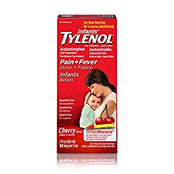 Infants’ Tylenol Acetaminophen Liquid Medicine, Cherry, 2 fl. oz