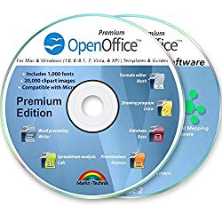 Office Suite 2019 Professional for MS Windows PC & Mac Home Student Business Software Compatible with Microsoft Word Excel Disk 2 DVD Set by OpenOffice