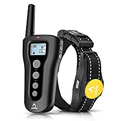 PATPET Dog Shock Collar with Remote – 1000′ Range Shock Collar for Dogs Ipx7 Waterproof Dog Training Collar Fast Training Effect for Small Medium Large Dogs