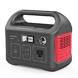 Honda by Jackery HLS 290 Portable Lithium Battery Mobile Power Station, Emergency Power Pack and External Battery Charger, Gas-Free Generator Alternative, Honda Official Licensed Product by Jackery