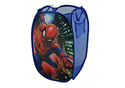 Marvel Spiderman Pop Up Laundry Bin, Red