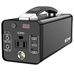 NEXPOW Portable Power Station, 178Wh Solar Generator Lithium Polymer Battery Emergency Backup Portable Power Source with 110V/120W(Peak 150W) AC Inverter Outlet, USB-C PD 3.0, for Outdoors Camping