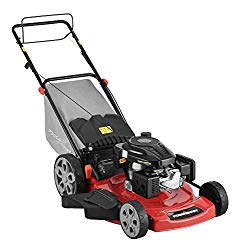PowerSmart DB2322S Lawn Mower, Black and red