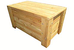 Premium Quality Indoors/Outdoors Cedar Storage Bench
