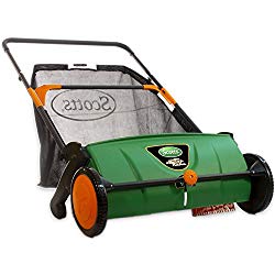Scotts LSW70026S Push Lawn Sweeper, 26-Inch Sweeping Width, 3.6 Bushel Collection Bag