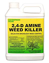 Southern Ag Amine 24-D Weed Killer, White Bottle
