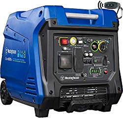 Westinghouse iGen4500DF Dual Fuel Portable Inverter Generator 3700 Rated & 4500 Peak Watts, Gas & Propane Powered, Electric Start, RV Ready, CARB Compliant