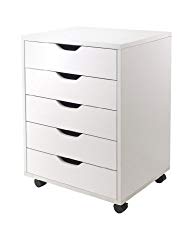 Winsome Halifax Storage/Organization, 5 drawer, White